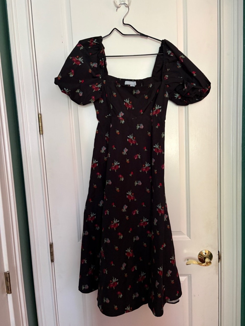 Hill House Black Ikat Matilda Dress